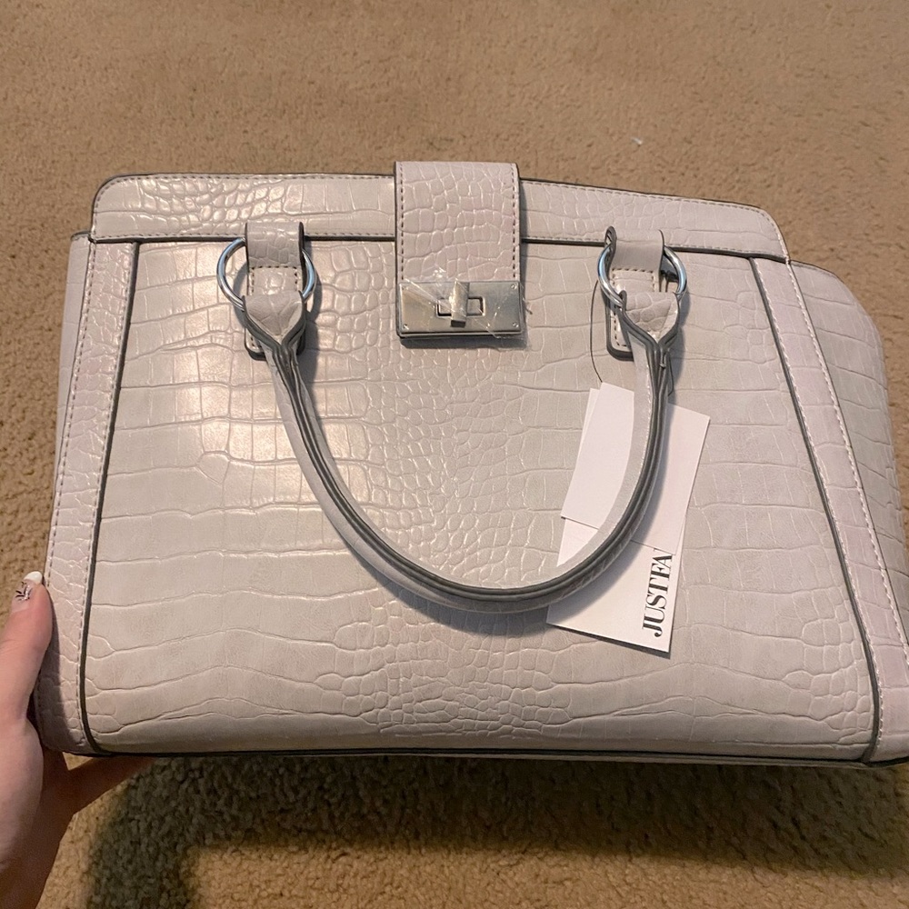 JustFab Snakeskin bag